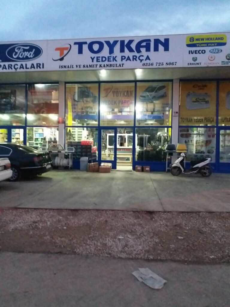 tokat erbaa toykan yedek parça