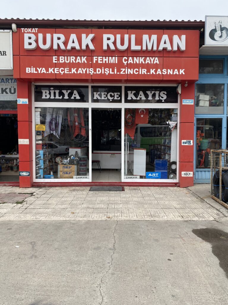 tokat burak rulman bilya keçe kayış