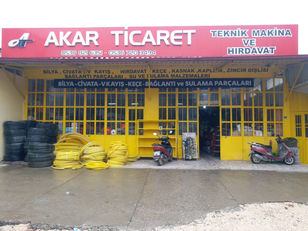 tokat erbaa akar ticaret teknik makine ve hırdavat