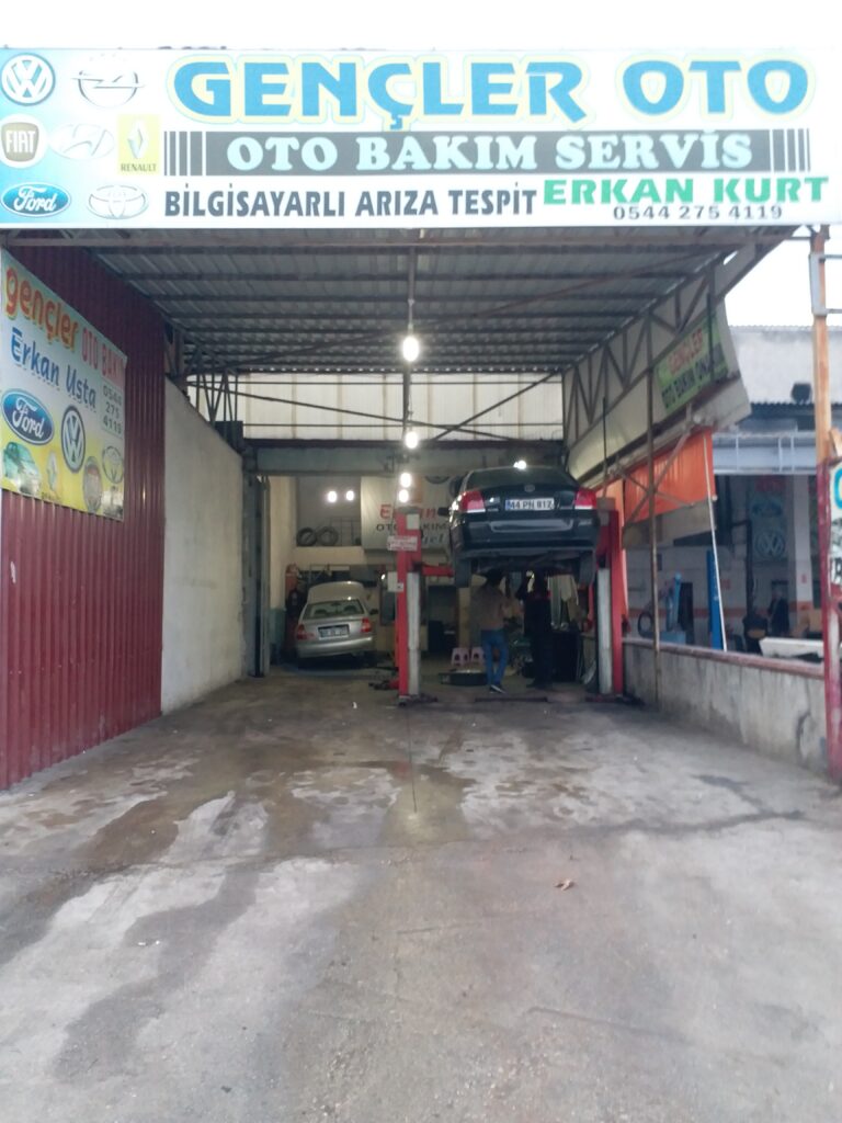 tokat erbaa gençler oto bakım servisi