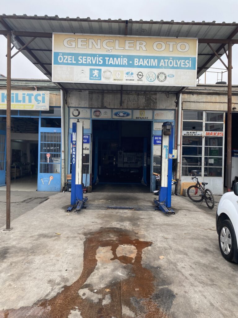 tokat gençler oto özel servis tamir bakım atolyesi