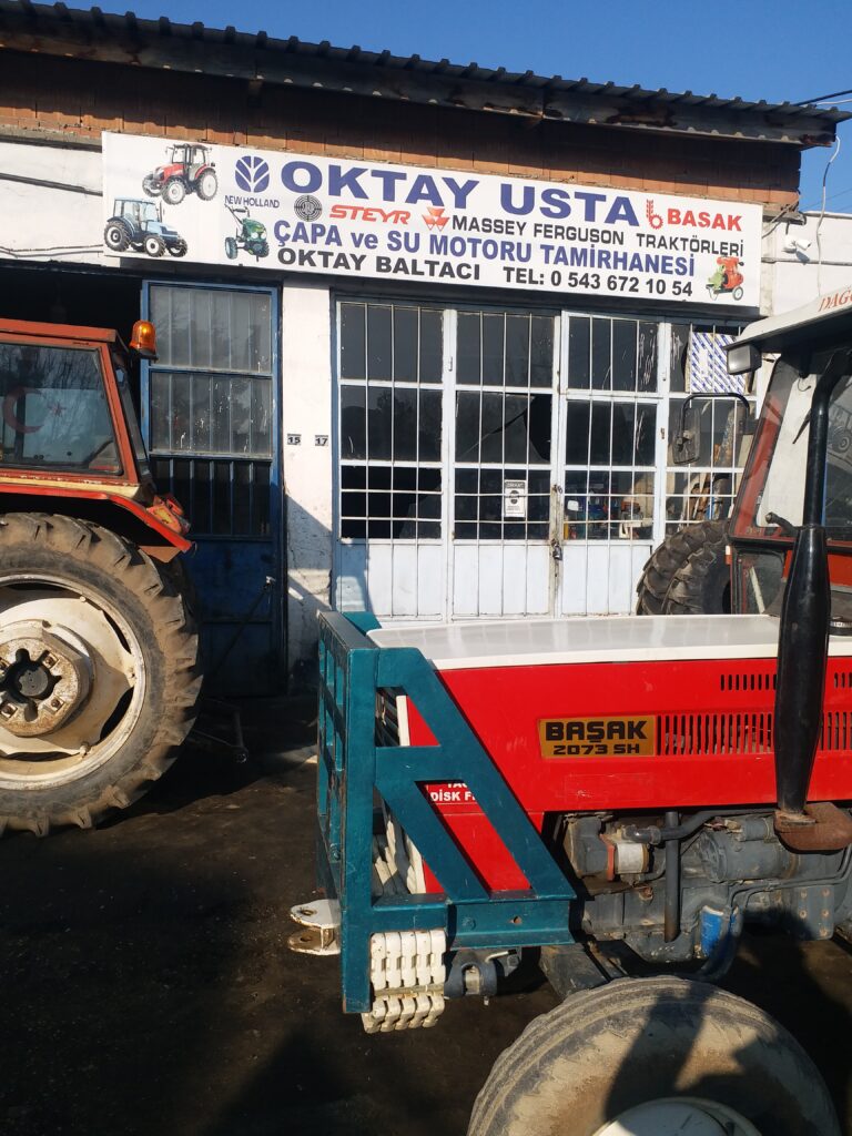 tokat turhal oktay usta çapa ve su motoru tamirhanesi