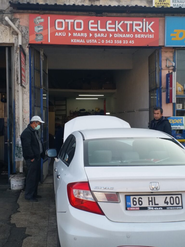 tokat turhal oto elektik ak marş şarj dinamo servisi