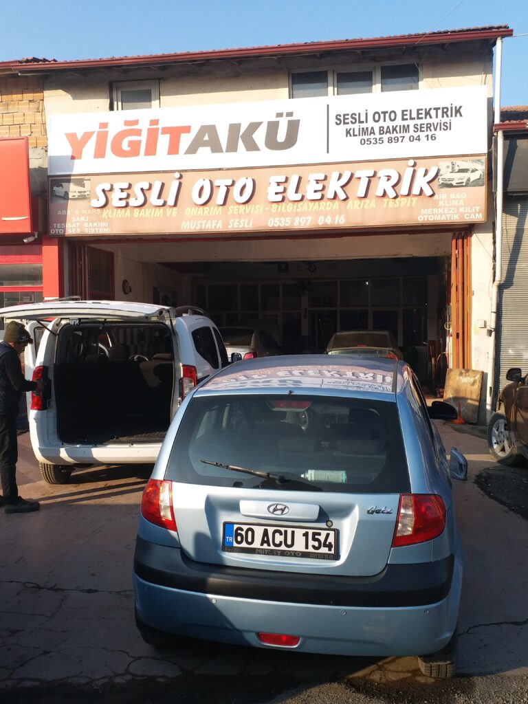 tokat turhal sesli oto elektrik klima bakım merkezi