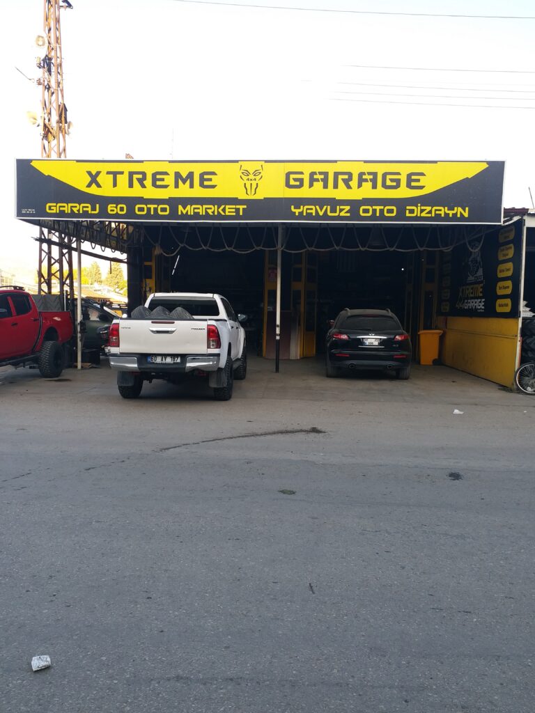 tokat xtreme garage oto market